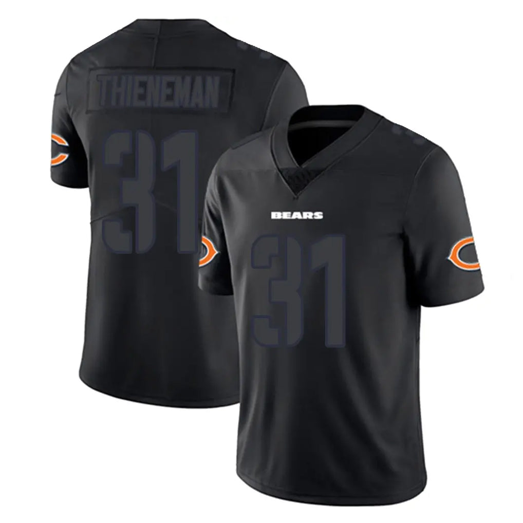 STECN C.Bears #31 Dillon Thieneman Player Black Impact Limited Game Stitched Jerseys
