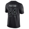 STECN C.Bears #34 Walter Payton Player Black RFLCTV Limited Game Stitched Jerseys