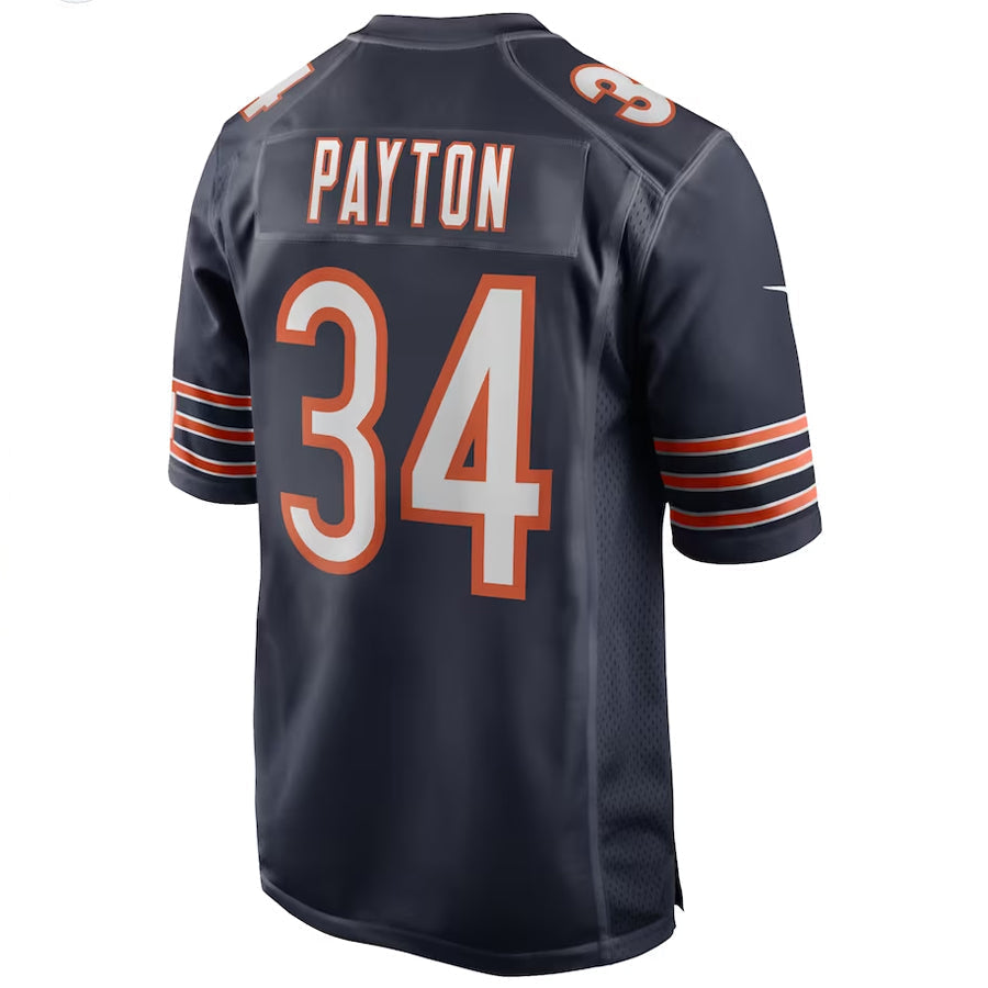 STECN C.Bears #34 Walter Payton Player Navy Home Game Stitched Jerseys
