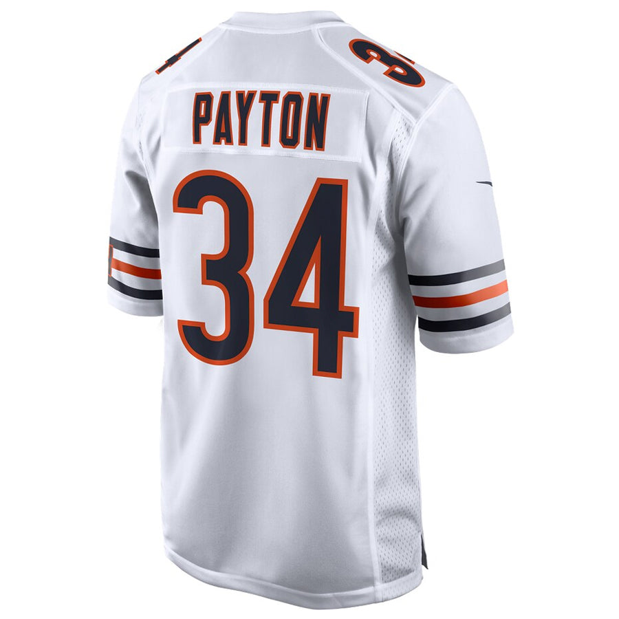 STECN C.Bears #34 Walter Payton Player White Home Game Stitched Jerseys