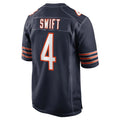 STECN C.Bears #4 D'Andre Swift Player Navy Home Game Stitched Jerseys