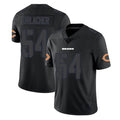 STECN C.Bears #54 Brian Urlacher Player Black Impact Limited Game Stitched Jerseys