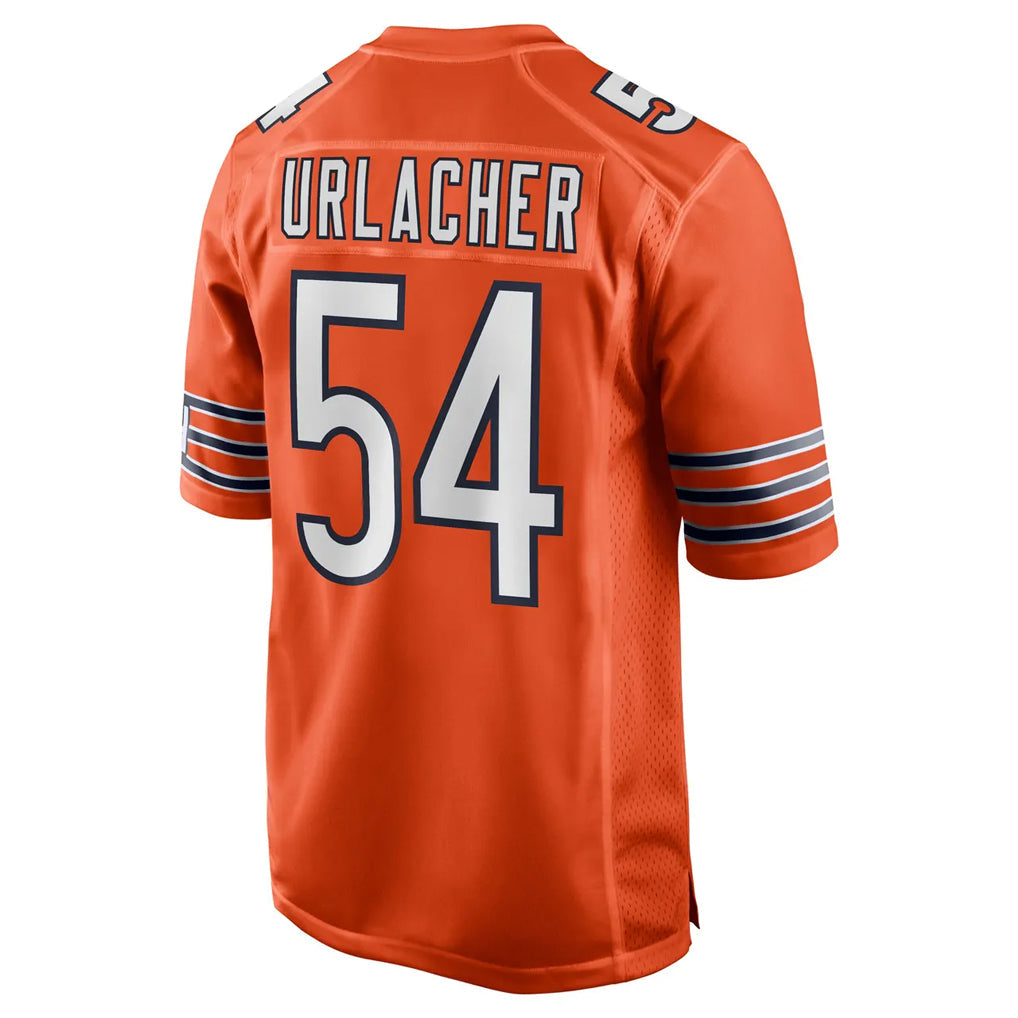 STECN C.Bears #54 Brian Urlacher Player Orange Home Game Stitched Jerseys