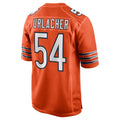 STECN C.Bears #54 Brian Urlacher Player Orange Home Game Stitched Jerseys