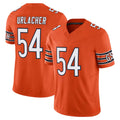 STECN C.Bears #54 Brian Urlacher Player Orange Vapor F.U.S.E. Limited Home Game Stitched Jerseys