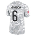 STECN C.Bears #6 Kyler Gordon Player Arctic Camo Salute to Service Limited Stitched Jerseys