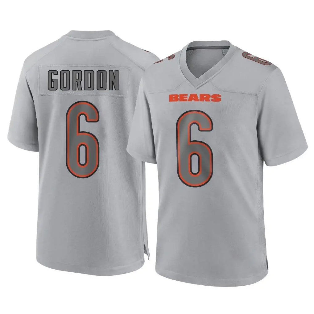STECN C.Bears #6 Kyler Gordon Player Gray Atmosphere Fashion Game Stitched Jerseys