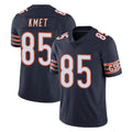 STECN C.Bears #85 Cole Kmet Player Navy Vapor Untouchable Limited Home Game Stitched Jerseys