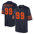 STECN C.Bears #99 Gervon Dexter Sr. Player Navy Blue Alternate Game Stitched Jerseys