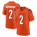 STECN C.Bengals #2 Evan McPherson Player Orange Home Game Stitched Jerseys
