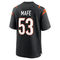 STECN C.Bengals #53 Boye Mafe Player Black Home Game Stitched Jerseys