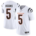 STECN C.Bengals #5 Tee Higgins White Vapor Untouchable Limited Jersey American Stitched Jerseys