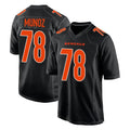 STECN C.Bengals #78 Anthony Munoz Player Black Fashion Game Stitched Jerseys