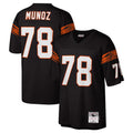 STECN C.Bengals #78 Anthony Mu?oz Player Black Mitchell & Ness Legacy Replica Stitched Jerseys