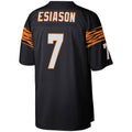 STECN C.Bengals #7 Boomer Esiason Mitchell & Ness Black Legacy Replica Stitched Jerseys
