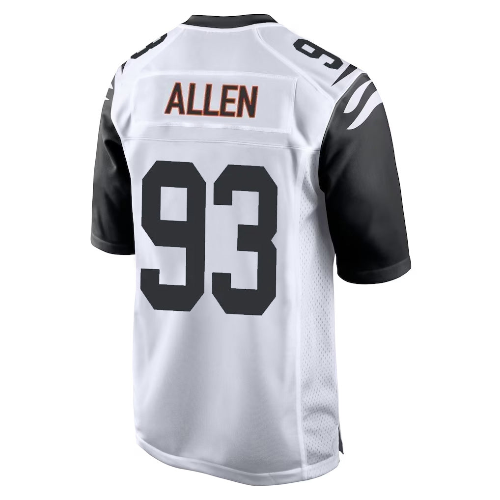 STECN C.Bengals #93 Jonathan Allen Player White Alternate Home Game Stitched Jerseys