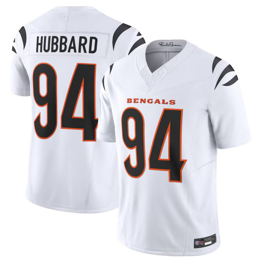 STECN C.Bengals #94 Sam Hubbard Player White Vapor F.U.S.E. Limited Stitched Jerseys
