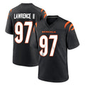 STECN C.Bengals #97 Dexter Lawrence II Player Black Home Game Stitched Jerseys