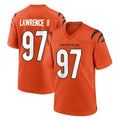STECN C.Bengals #97 Dexter Lawrence II Player Orange Home Game Stitched Jerseys