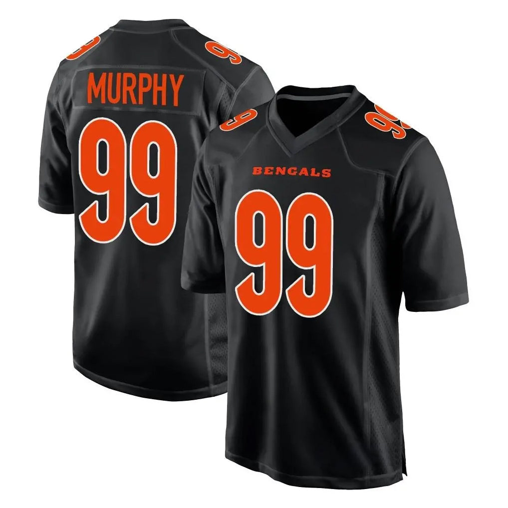 STECN C.Bengals #99 Myles Murphy Player Black Fashion Game Stitched Jerseys