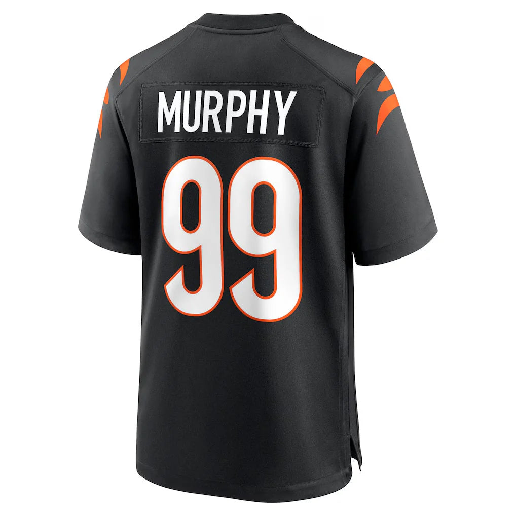 STECN C.Bengals #99 Myles Murphy Player Black Home Game Stitched Jerseys