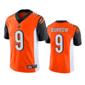 STECN C.Bengals #9 Joe Burrow Player Orange Limited Home Game Stitched Jerseys