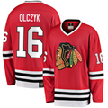 STECN C.Blackhawks #16 Eddie Olczyk Red Premier Breakaway Retired Player Jerseys