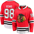 STECN C.Blackhawks #98 Connor Bedard Red Home Breakaway Player Jerseys