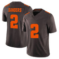 STECN C.Browns #2 Shedeur Sanders Player Brown Limited Vapor F.U.S.E. Alternate Game Stitched Jerseys