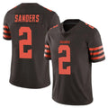 STECN C.Browns #2 Shedeur Sanders Player Browns Color Rush Limited Home Game Stitched Jerseys