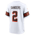 STECN C.Browns #2 Shedeur Sanders White Alternate Game Stitched Jerseys