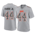 STECN C.Browns #44 Harold Fannin Jr. Player Gray Atmosphere Fashion Game Stitched Jerseys