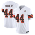 STECN C.Browns #44 Harold Fannin Jr. Player White Limited Vapor F.U.S.E. Alternate Game Stitched Jerseys