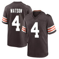STECN C.Browns #4 Deshaun Watson Player Brown Home Game Stitched Jerseys