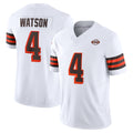 STECN C.Browns #4 Deshaun Watson Player White Limited Vapor F.U.S.E. Alternate Game Stitched Jerseys