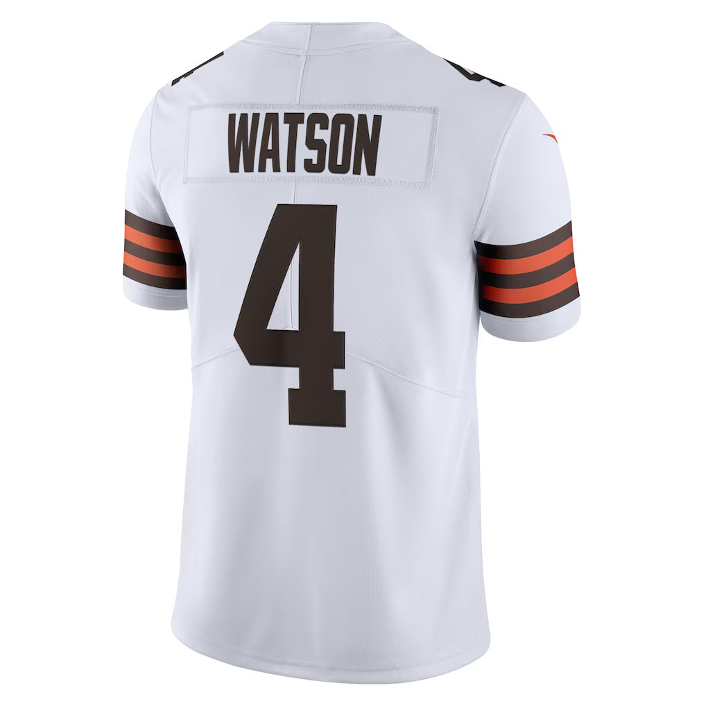 STECN C.Browns #4 Deshaun Watson White 2020 Vapor Limited Stitched Jerseys