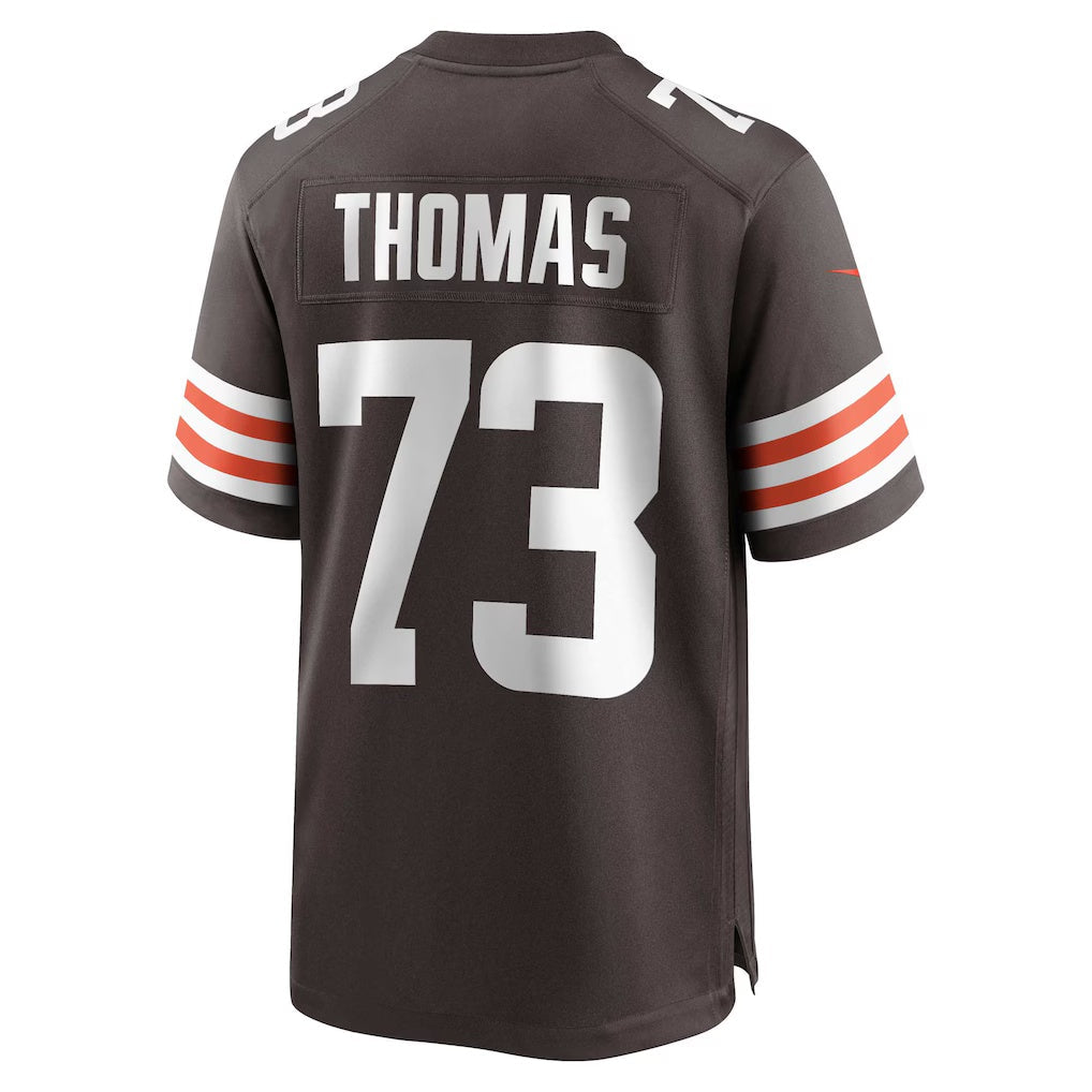 STECN C.Browns #73 Joe Thomas Brown Retired Player Game Stitched Jerseys
