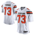 STECN C.Browns #73 Joe Thomas Player White Limited Home Game Stitched Jerseys