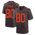 STECN C.Browns #80 Jamari Thrash Player Brown Alternate Home Game Stitched Jerseys
