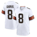 STECN C.Browns #8 Dillon Gabriel Player White Home Game Stitched Jerseys