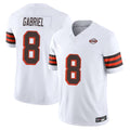 STECN C.Browns #8 Dillon Gabriel Player White Limited Vapor F.U.S.E. Alternate Game Stitched Jerseys
