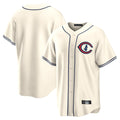 STECN C.Cubs Cream Field of Dreams Home Game Blank Player Stitched Jerseys