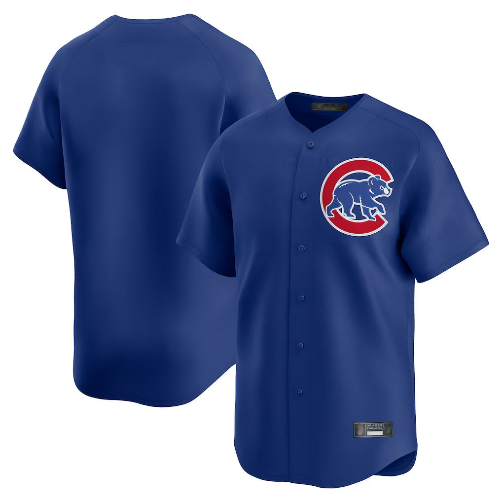 STECN C.Cubs Royal Limited Home Game Blank Player Stitched Jerseys