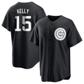 STECN C.Cubs #15 Carson Kelly Player Black Game Stitched Jerseys