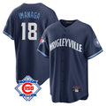 STECN C.Cubs #18 Shota Imanaga Player Navy 150th Anniversary City Connect Home Game Stitched Jerseys