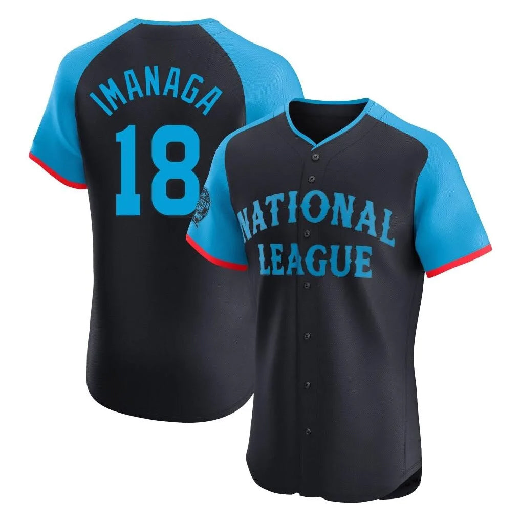 STECN C.Cubs #18 Shota Imanaga Player Navy National League All-Star Limited Elite Game Home Stitched Jerseys