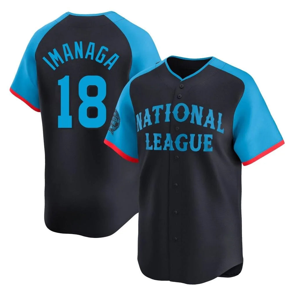 STECN C.Cubs #18 Shota Imanaga Player Navy National League All-Star Limited Home Stitched Jerseys