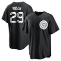 STECN C.Cubs #29 Michael Busch Player Black Game Stitched Jerseys