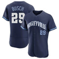 STECN C.Cubs #29 Michael Busch Player Navy City Connect Limited Elite Home Stitched Jerseys