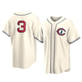 STECN C.Cubs #3 Alex Bregman Cream Field of Dreams Home Game Stitched Jerseys